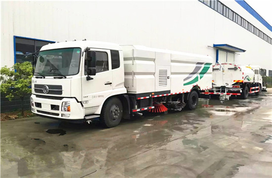 洗掃車 國六8噸東風道路清掃車 多功能掃路灑水車配置參數 洗掃車 國六8噸東風道路清掃車 多功能掃路灑水車配置參數