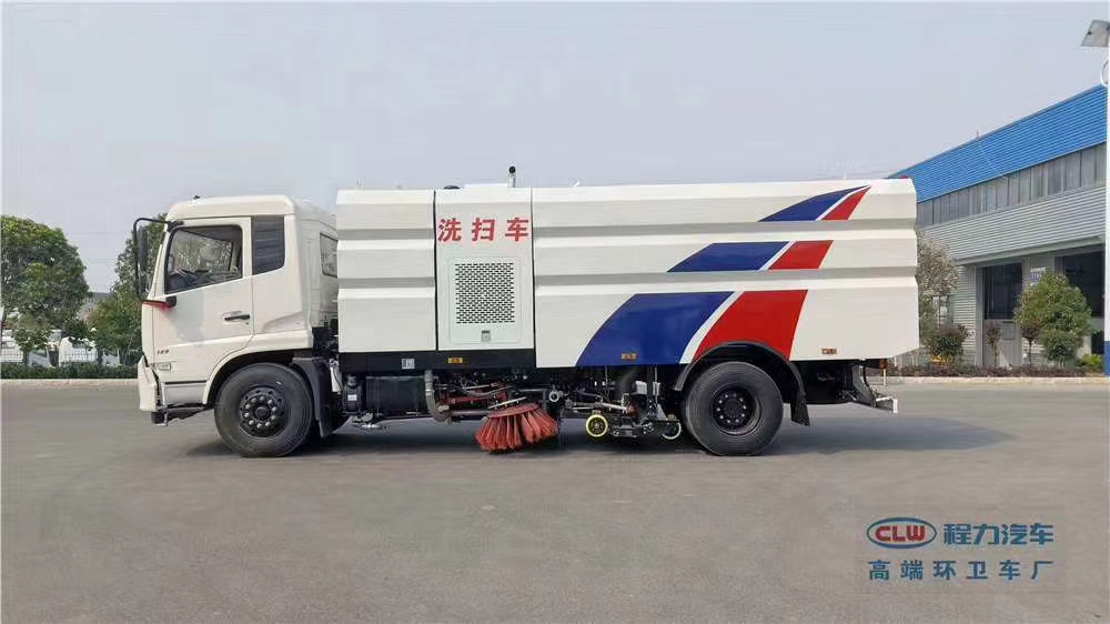 東風天錦16方市政道路掃路-洗掃車詳細配置-程力集團洗掃車生產廠家 東風天錦16方市政道路掃路-洗掃車詳細配置-程力集團洗掃車生產廠家