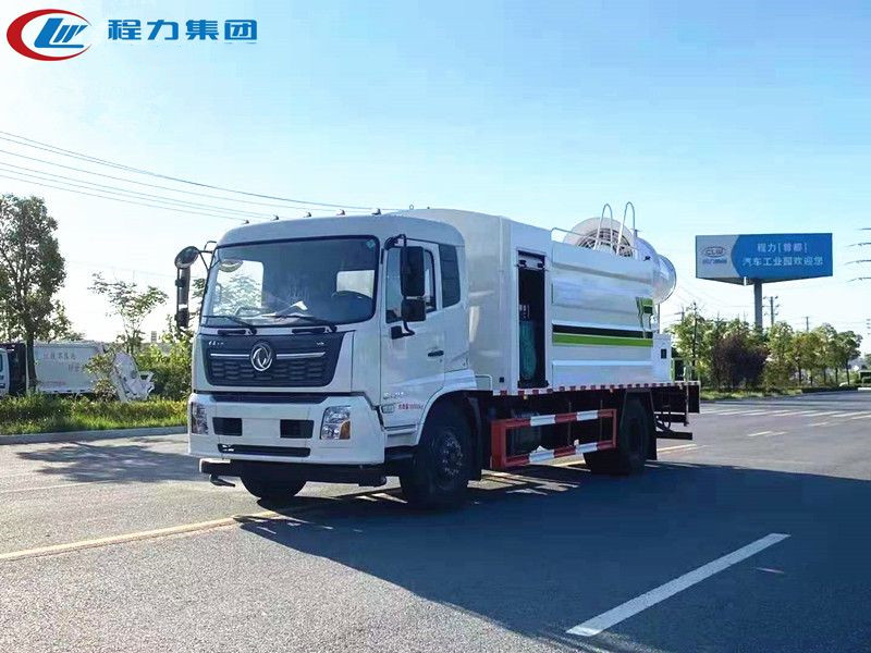 東風12噸霧炮車-灑水車-程力威牌CLW5182TDYYT6型多功能抑塵車廠家直銷 東風12噸霧炮車-灑水車-程力威牌CLW5182TDYYT6型多功能抑塵車廠家直銷